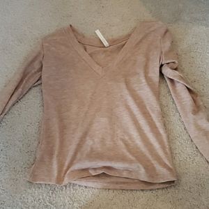 tan long sleeve